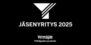 Suomen Yrittäjät, jäsenyritys 2025.